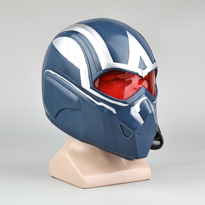 Captain America Brave New World Sam Wilson Helmet Halloween Cosplay Props