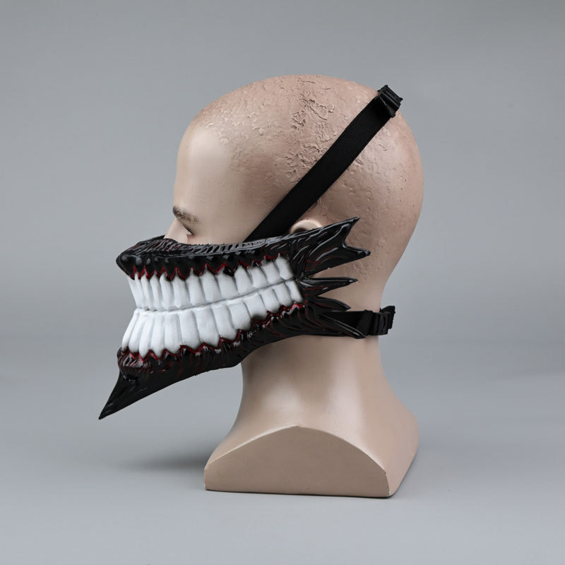 Dandadan Okarun Ken Takakura Mask Halloween Cosplay Props