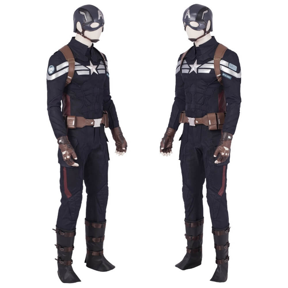 Captain America: The Winter Soldier Steve Rogers Cosplay Costume