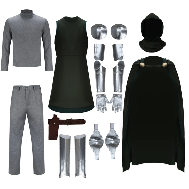 Doctor Doom Classic Cosplay Costume Style B