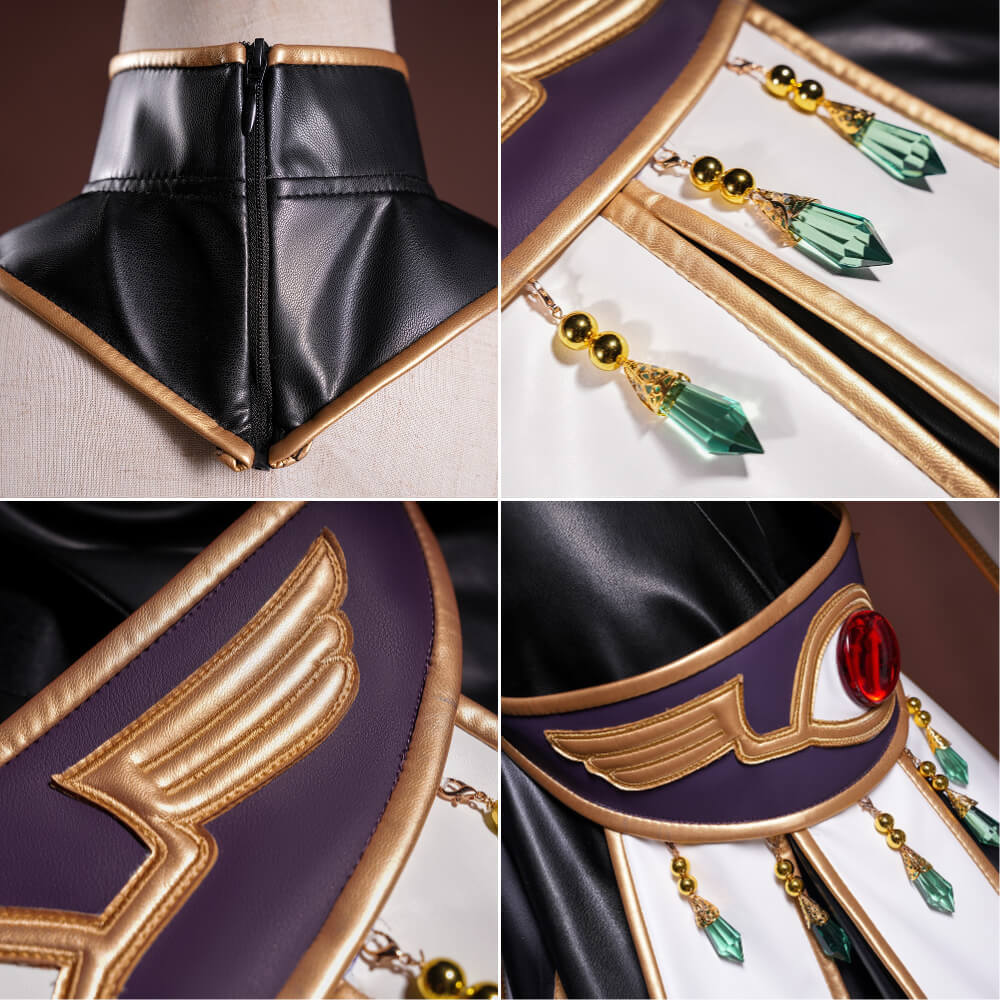 Code Geass C.C. Empress Outfit Britannian Cosplay Costume