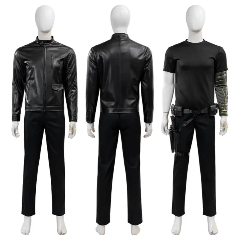 Thunderbolts Winter Soldier Cosplay Costume Bucky Barnes