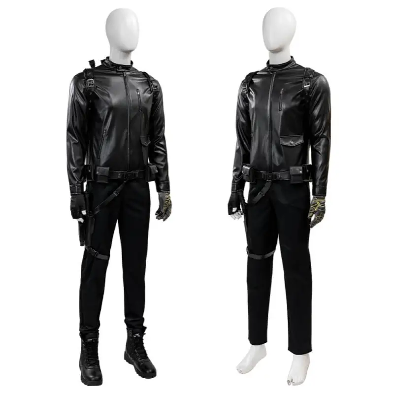 Thunderbolts Winter Soldier Cosplay Costume Bucky Barnes