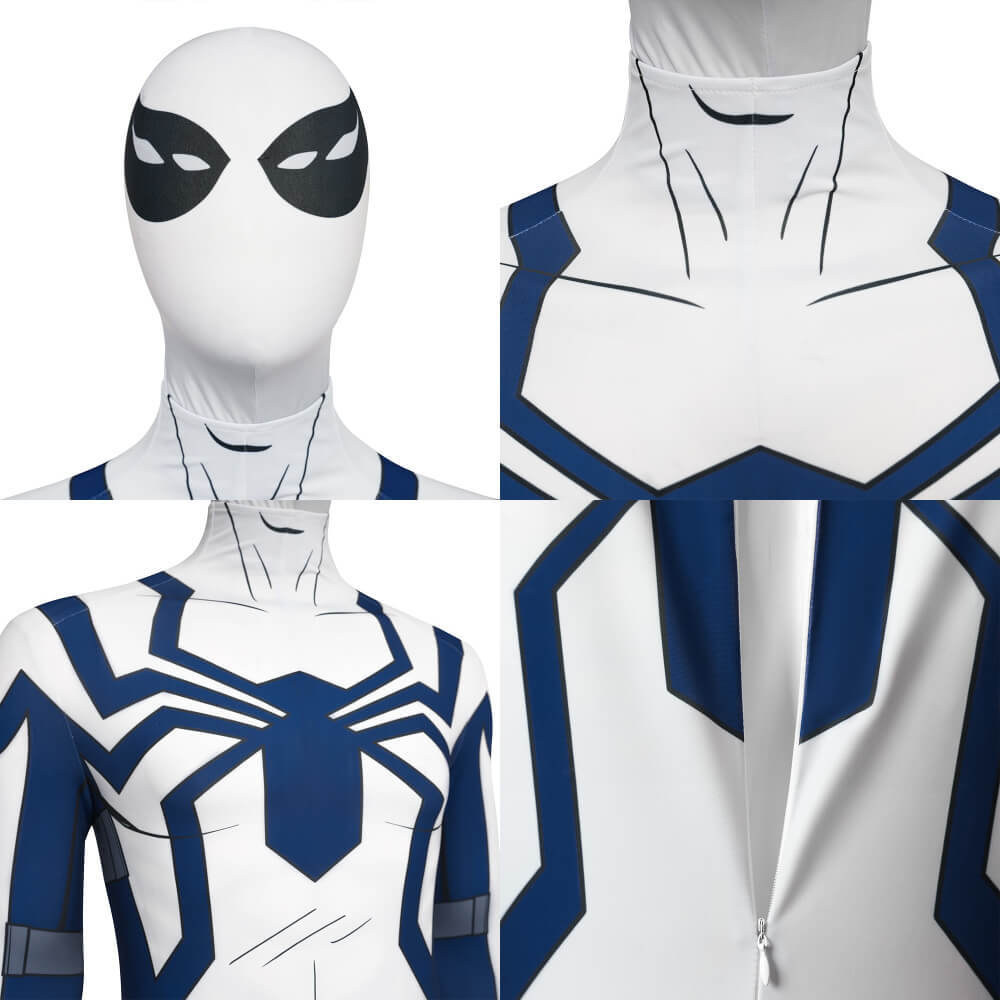 Your Friendly Neighborhood Spider-Man Oscorp Suit Cosplay Costume Printed Style