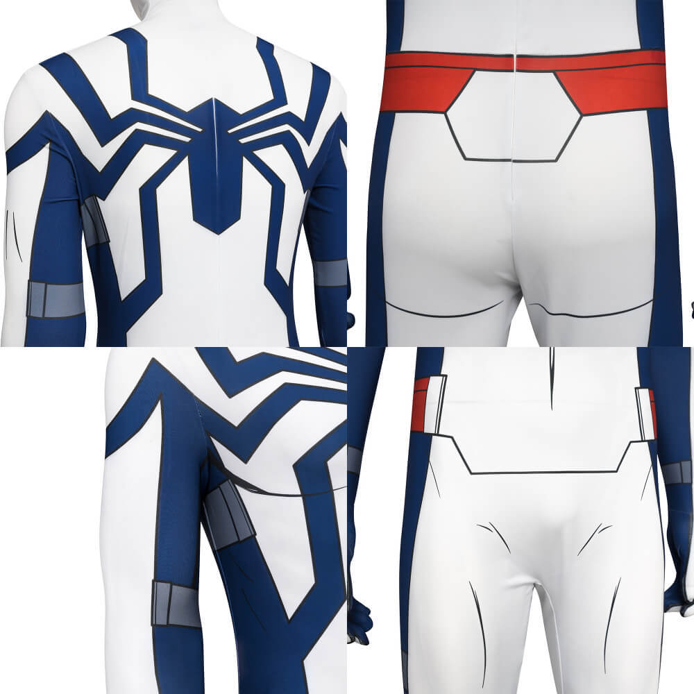 Your Friendly Neighborhood Spider-Man Oscorp Suit Cosplay Costume Printed Style