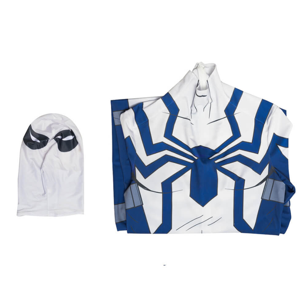 Your Friendly Neighborhood Spider-Man Oscorp Suit Cosplay Costume Printed Style