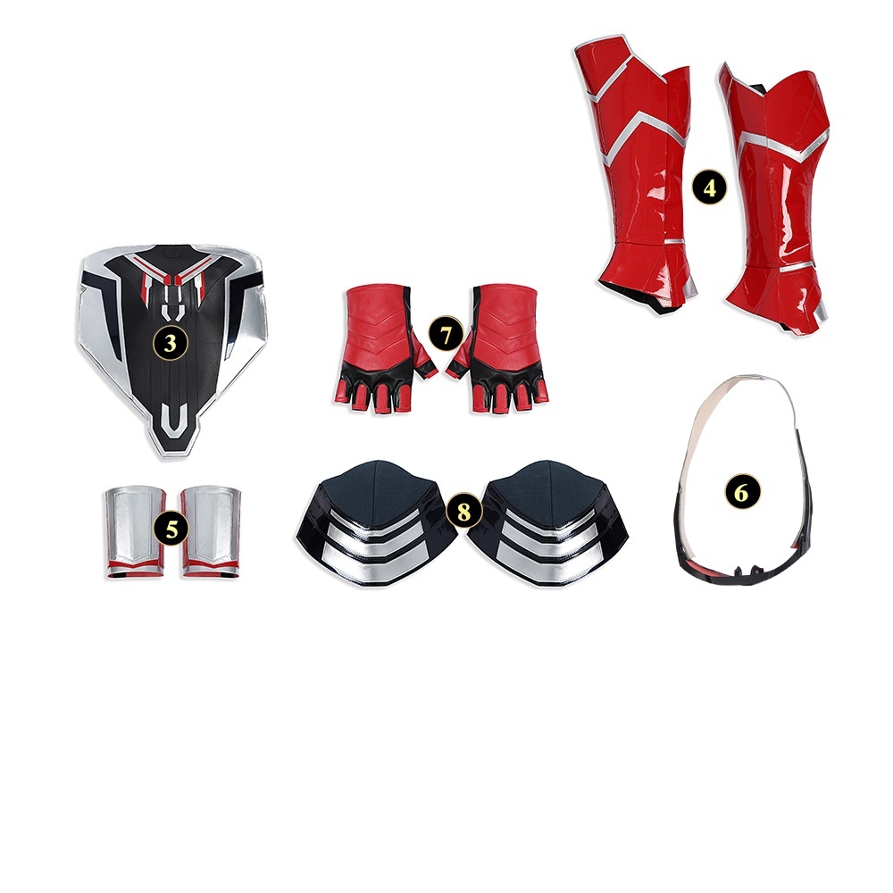 Captain America Brave New World Sam Wilson Cosplay Costume Top Level
