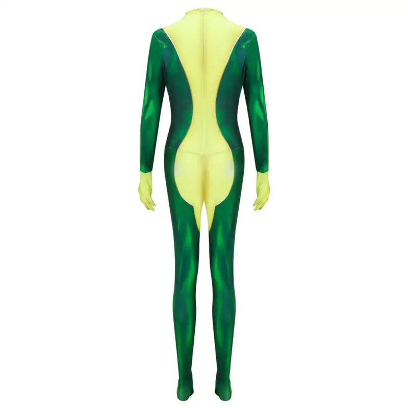 X-Men Rogue Bodysuit Cosplay Costume for Halloween Party