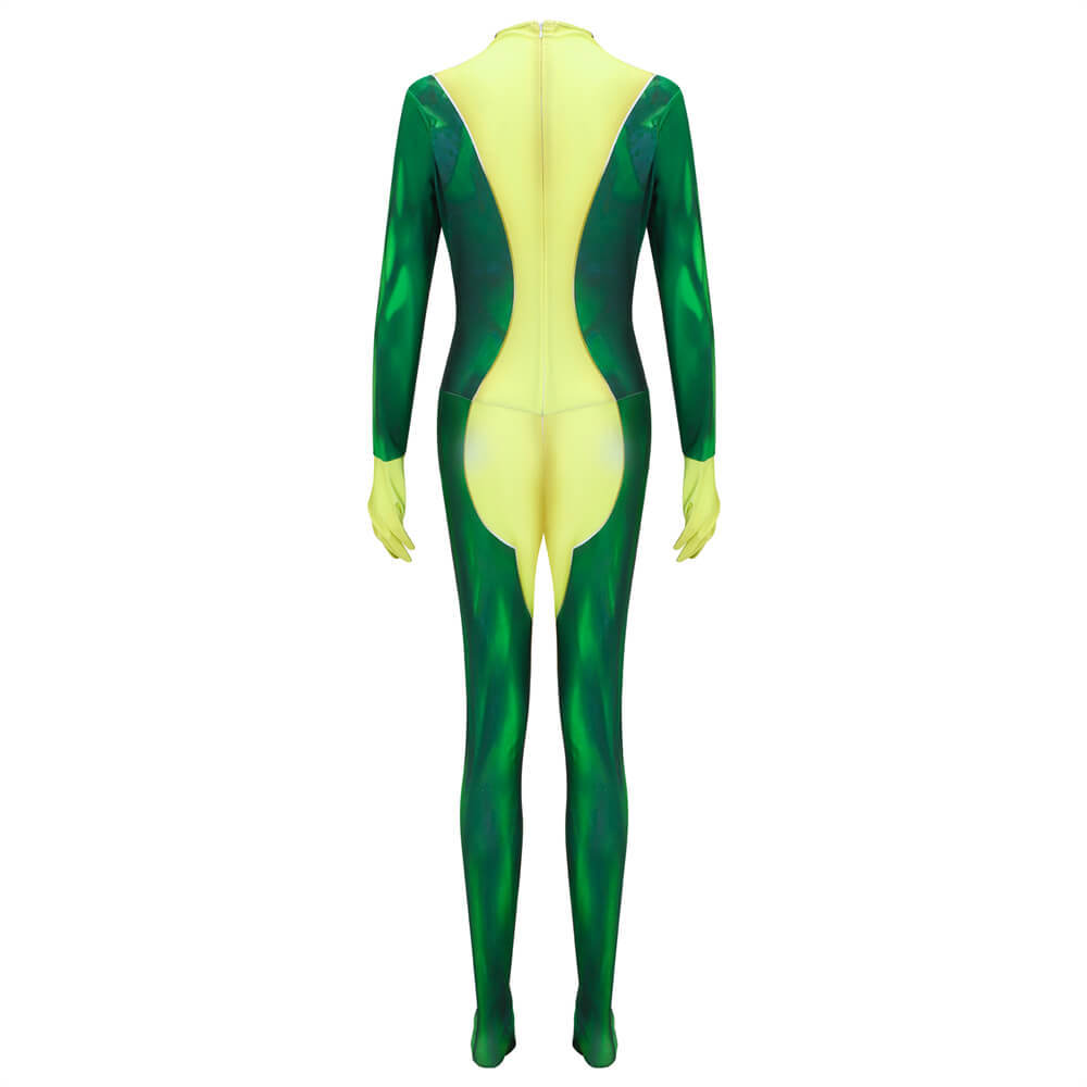 X-Men Rogue Bodysuit Cosplay Costume for Halloween Party