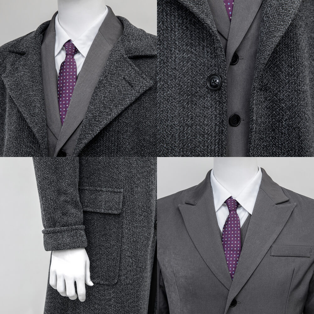 Spider-Man Noir 2025 Suit Cosplay Costume Spider-Noir