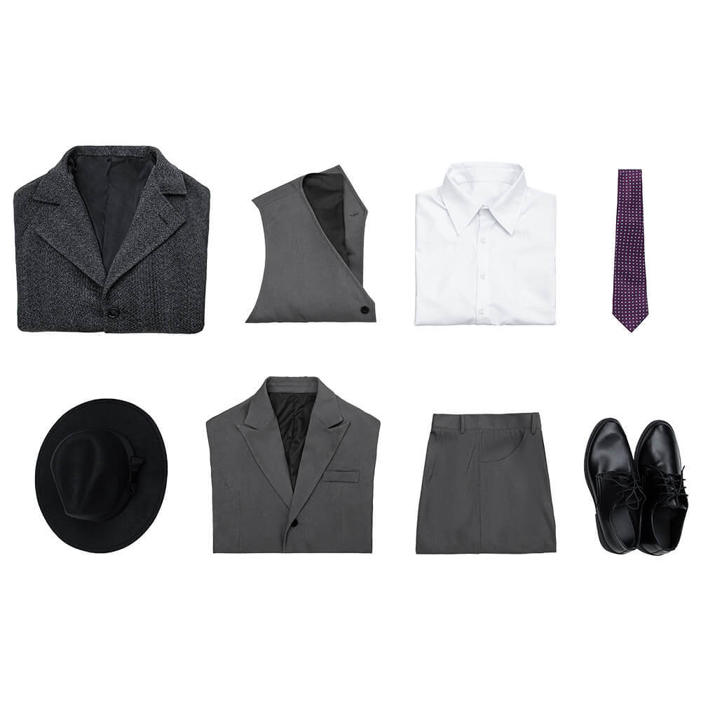 Spider-Man Noir 2025 Suit Cosplay Costume Spider-Noir
