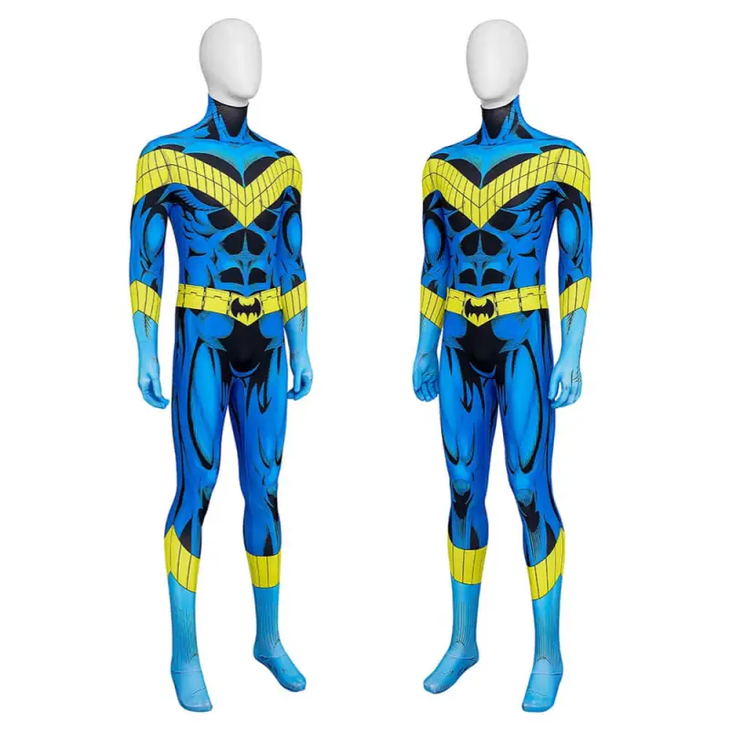 New Titans Comics Nightwing Jumpsuit Cosplay Costume