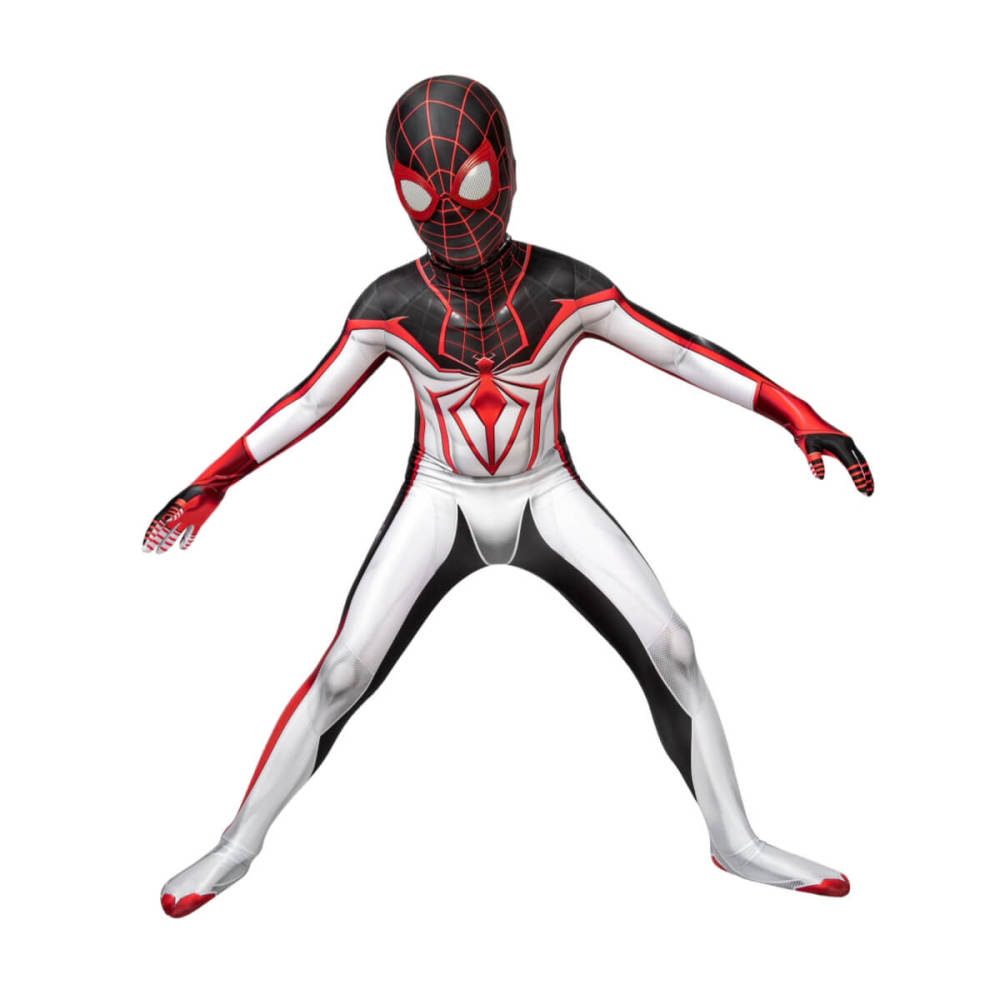 Kids Spider-Man 2 Miles Morales Track Suit Cosplay Costume
