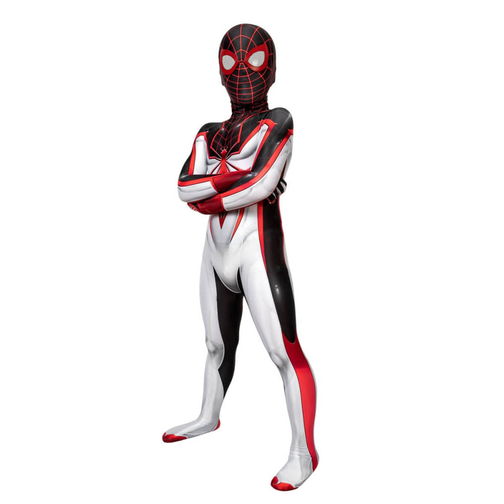 Kids Spider-Man 2 Miles Morales Track Suit Cosplay Costume