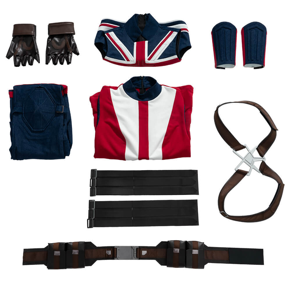 What If 2 Captain Carter Cosplay Costume Peggy Carter