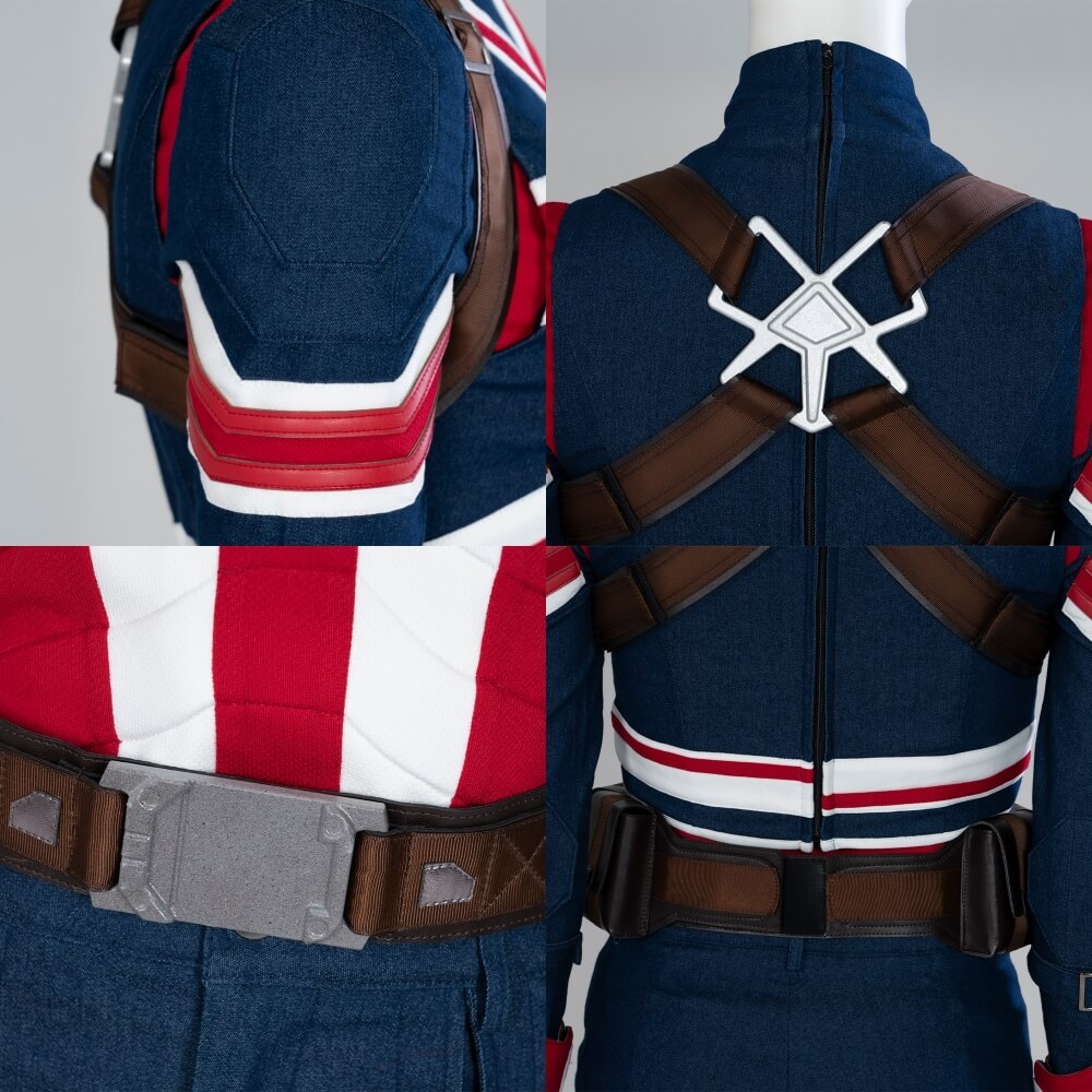 What If 2 Captain Carter Cosplay Costume Peggy Carter