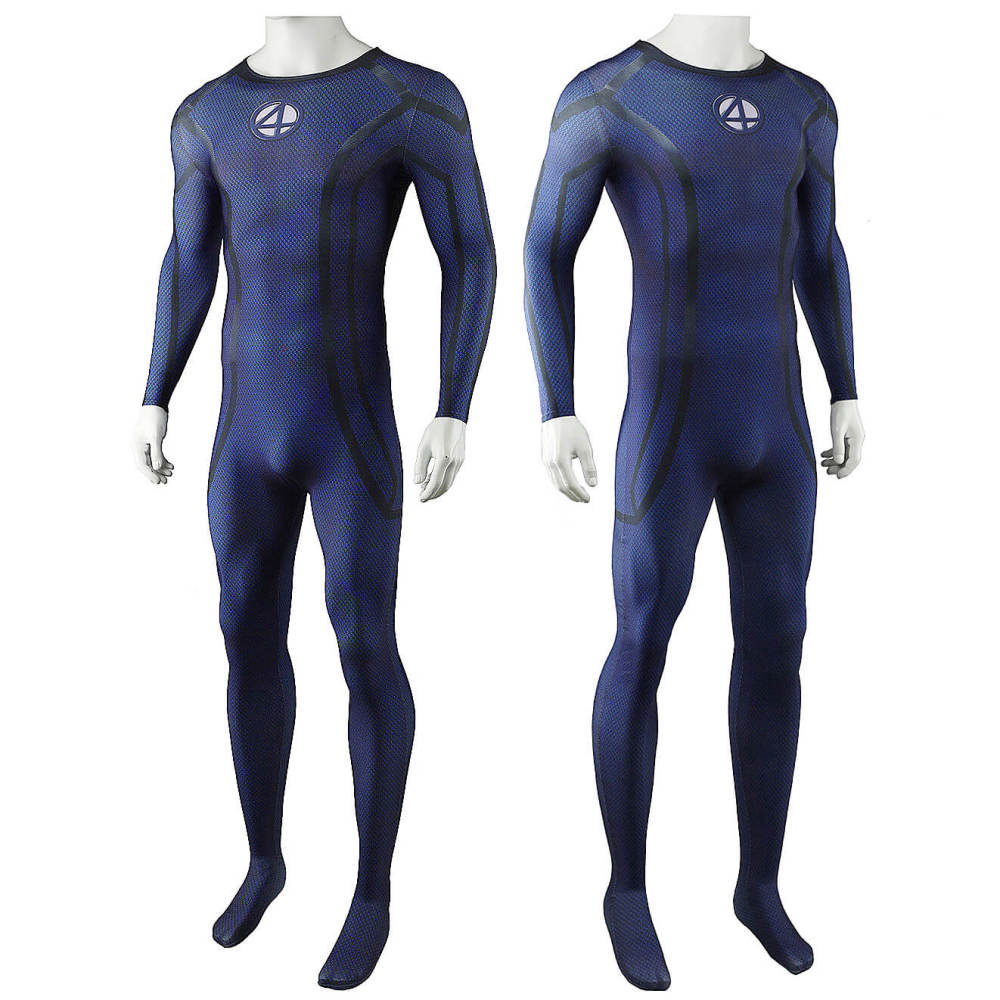 Deadpool 3 Human Torch Jumpsuit Cosplay Costume Fantastic Four Johnny Storm