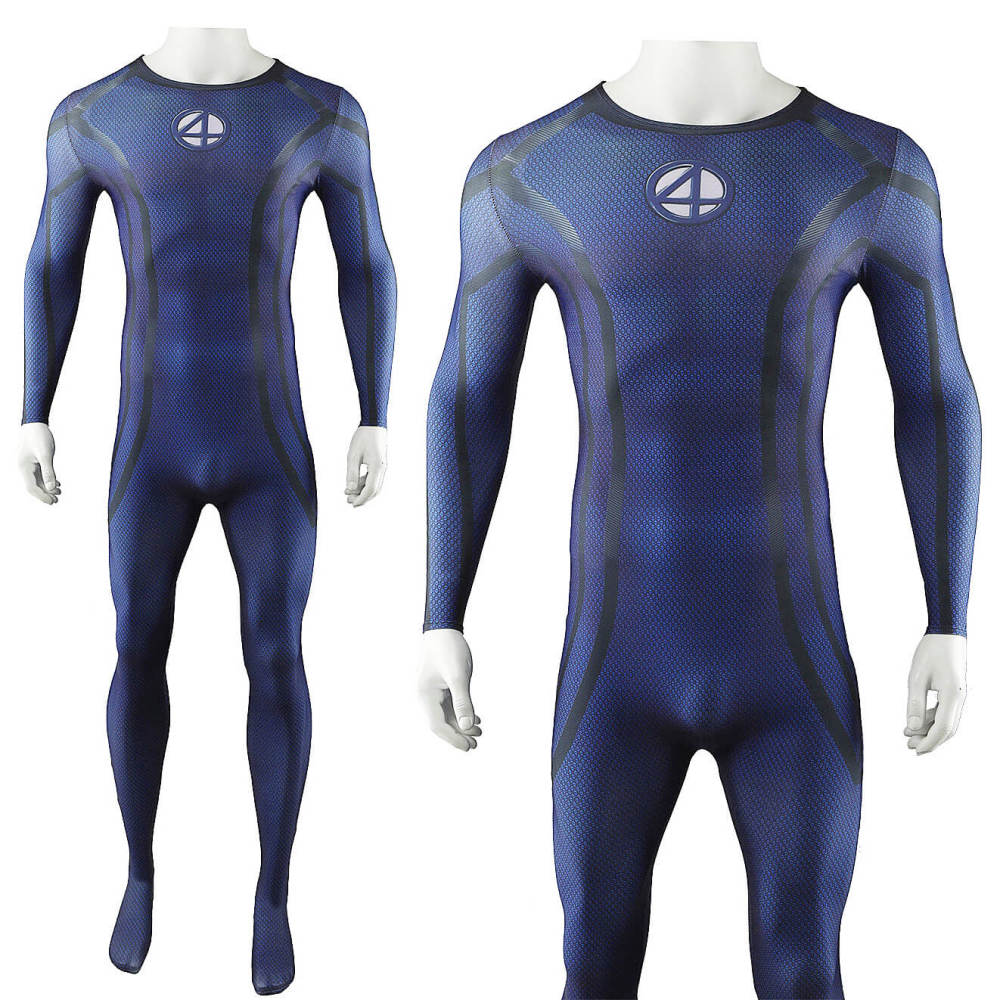 Deadpool 3 Human Torch Jumpsuit Cosplay Costume Fantastic Four Johnny Storm