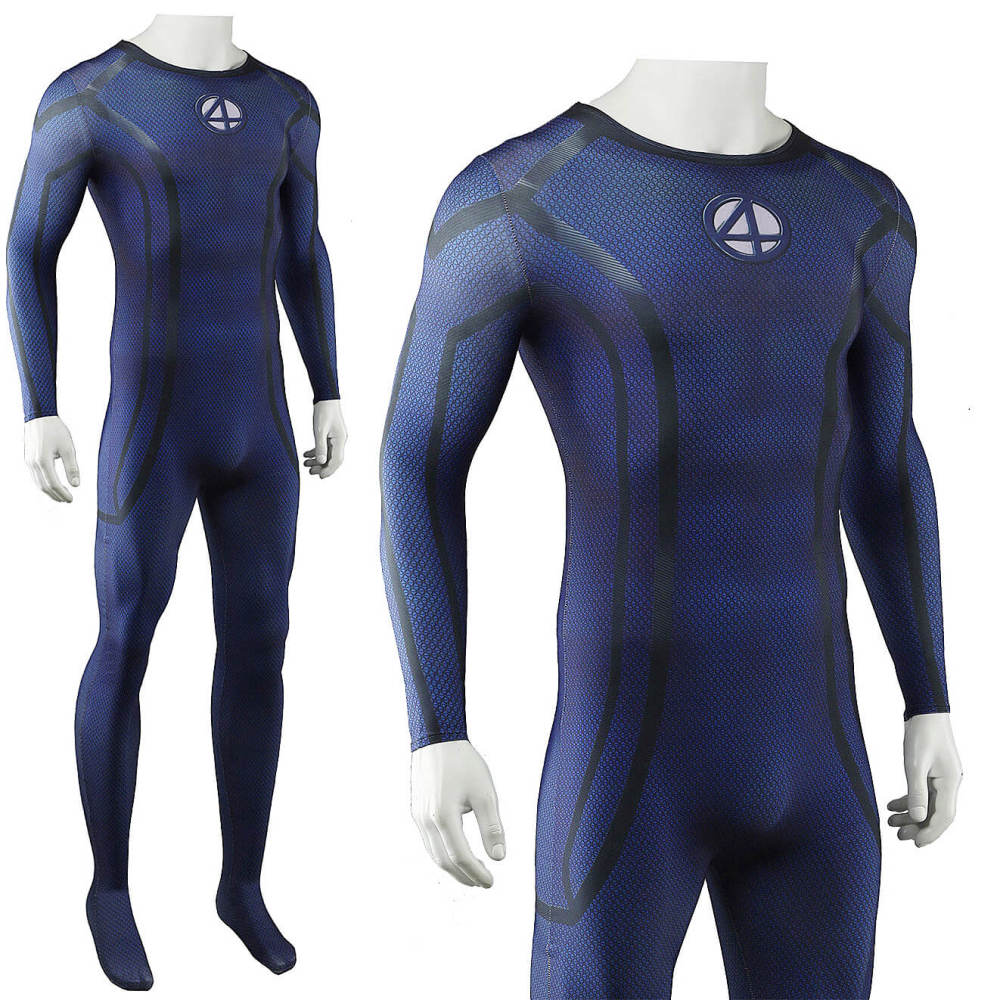 Deadpool 3 Human Torch Jumpsuit Cosplay Costume Fantastic Four Johnny Storm