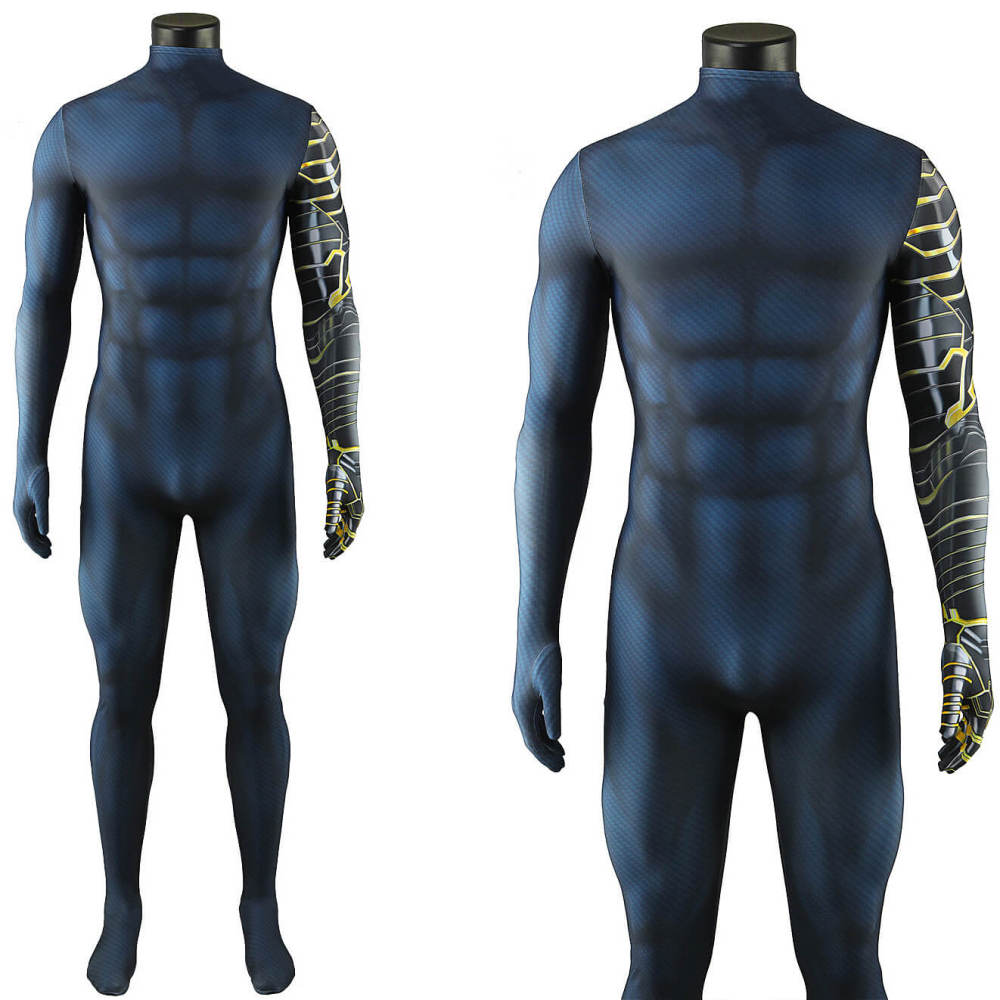 Thunderbolts Winter Soldier Under Jumpsuit Cosplay Costume Bucky Barnes