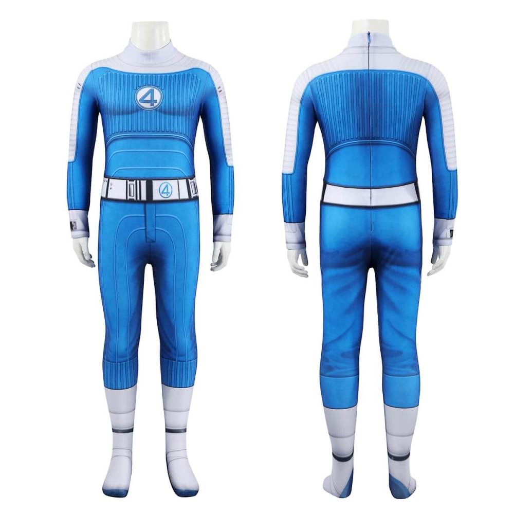Kids Fantastic Four First Steps Ben Grimm Thing Cosplay Costume