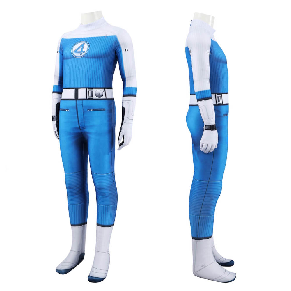 Kids Human Torch Cosplay Costume Fantastic Four First Steps
