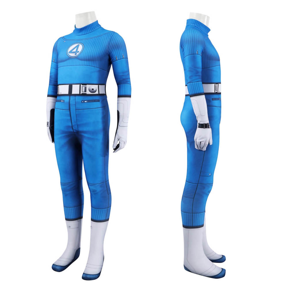 Kids Mister Fantastic Cosplay Costume The Fantastic Four First Steps