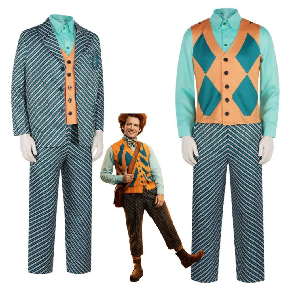 Wicked 2024 Boq Woodsman School Uniform Cosplay Costume