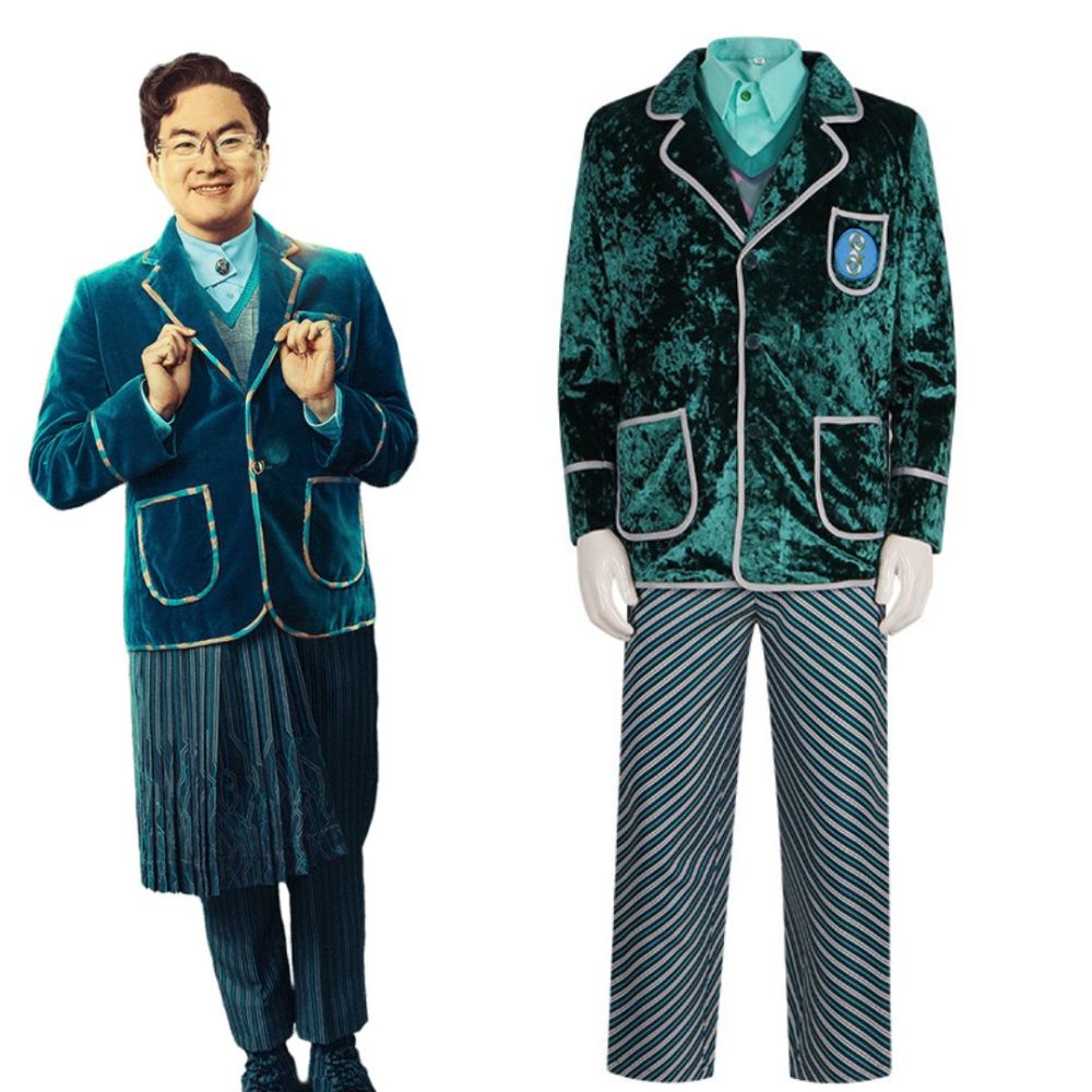 Wicked 2024 Pfannee School Uniform Cosplay Costume