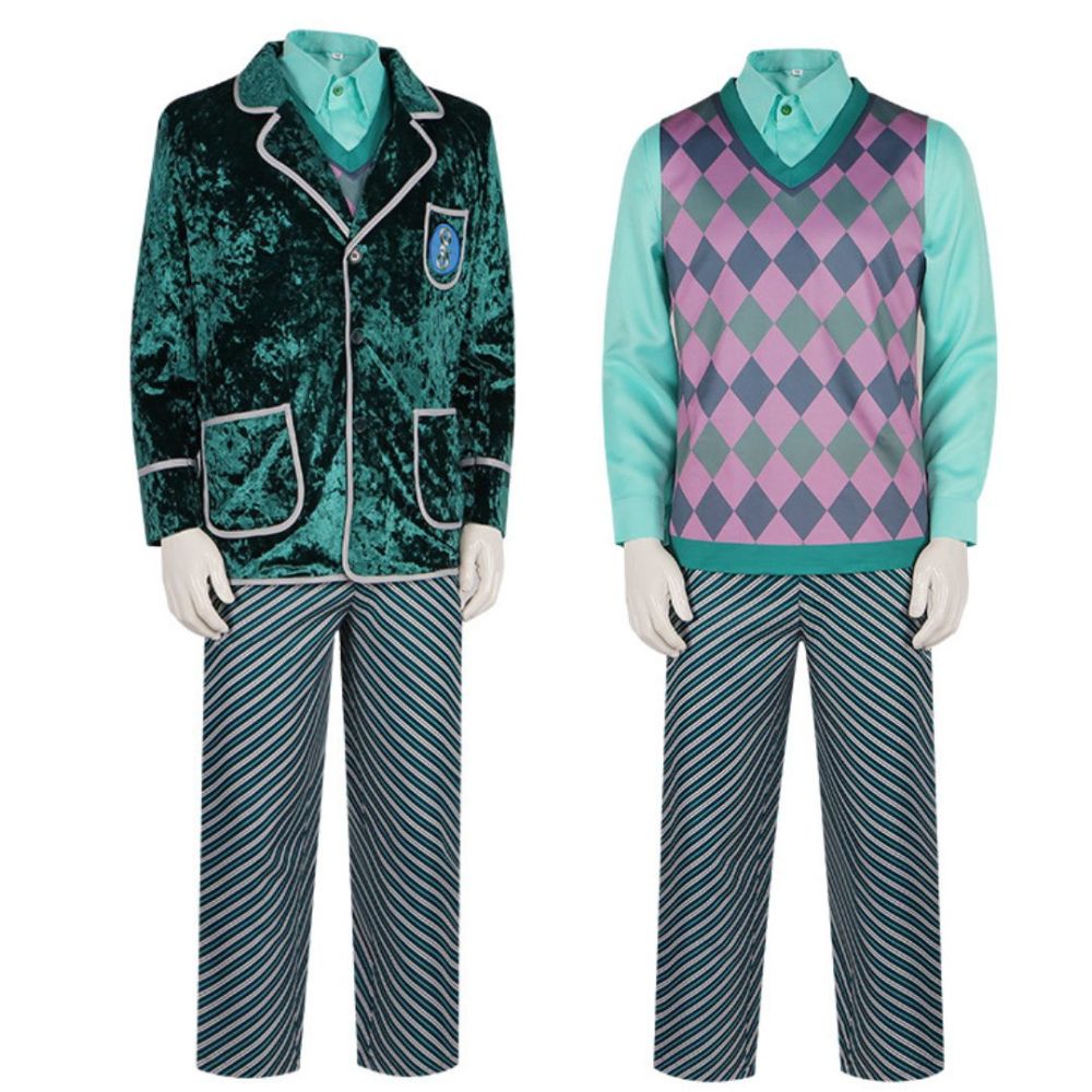 Wicked 2024 Pfannee School Uniform Cosplay Costume