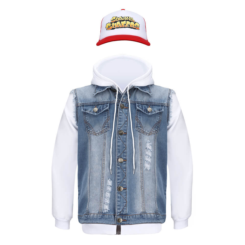 Subway Surfers Jake Cosplay Costume