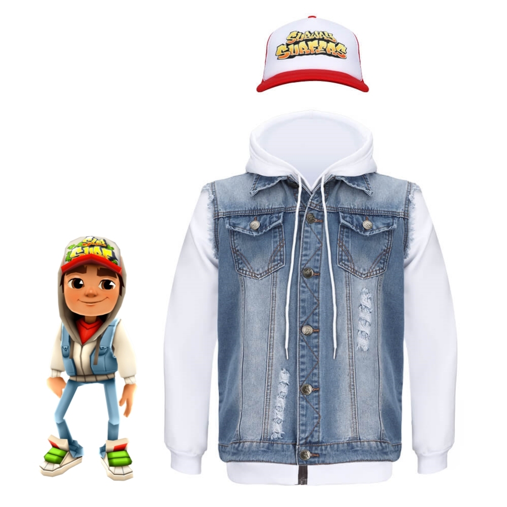 Subway Surfers Jake Cosplay Costume