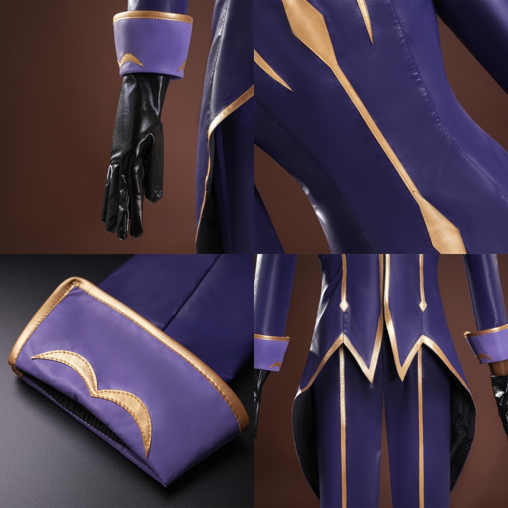 Code Geass Zero Cosplay Costume Lelouch Lamperouge