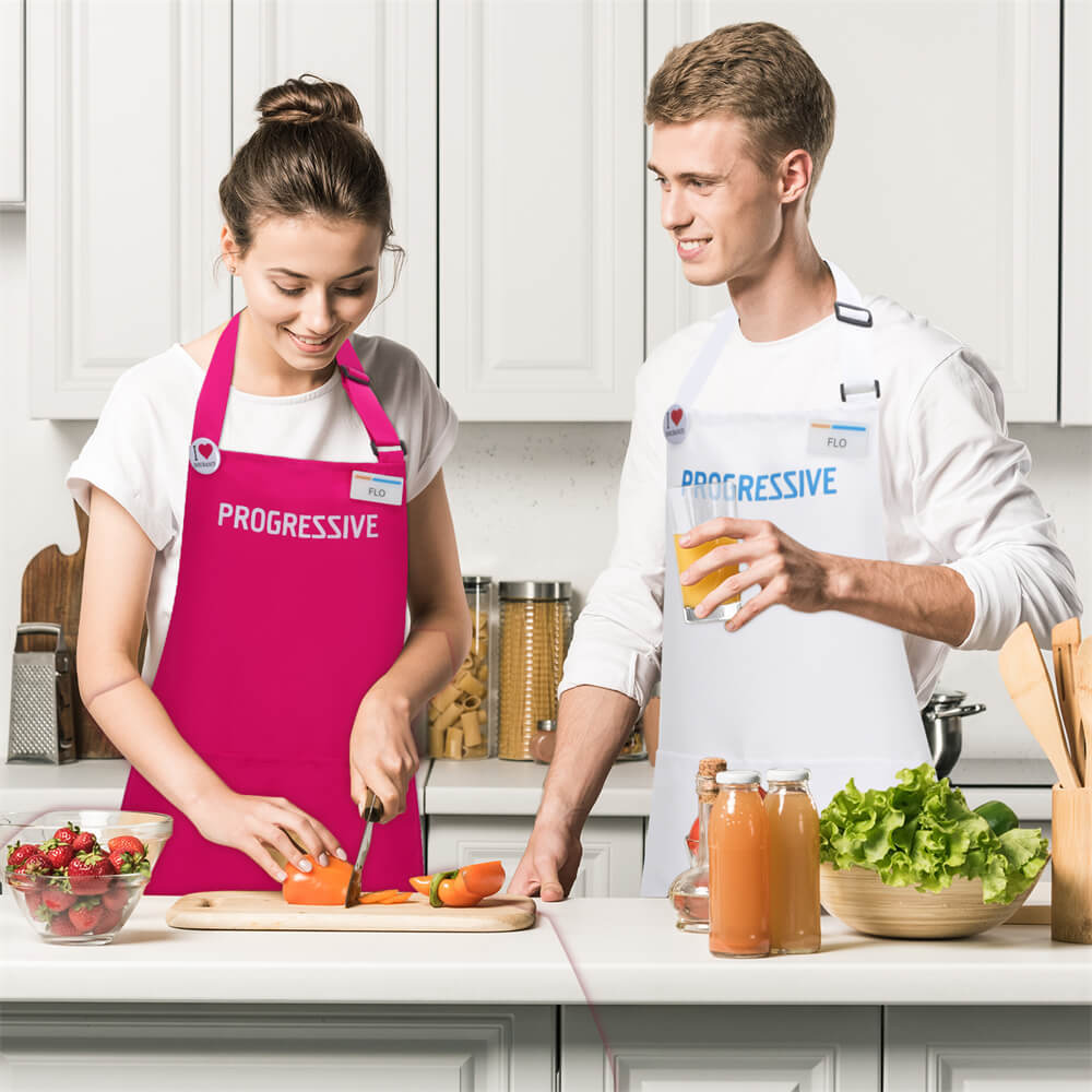 Progressive Insurance Flo Apron Halloween Cosplay Costume