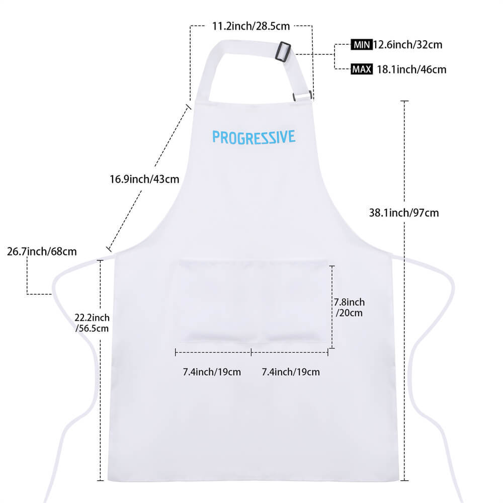 Progressive Insurance Flo Apron Halloween Cosplay Costume