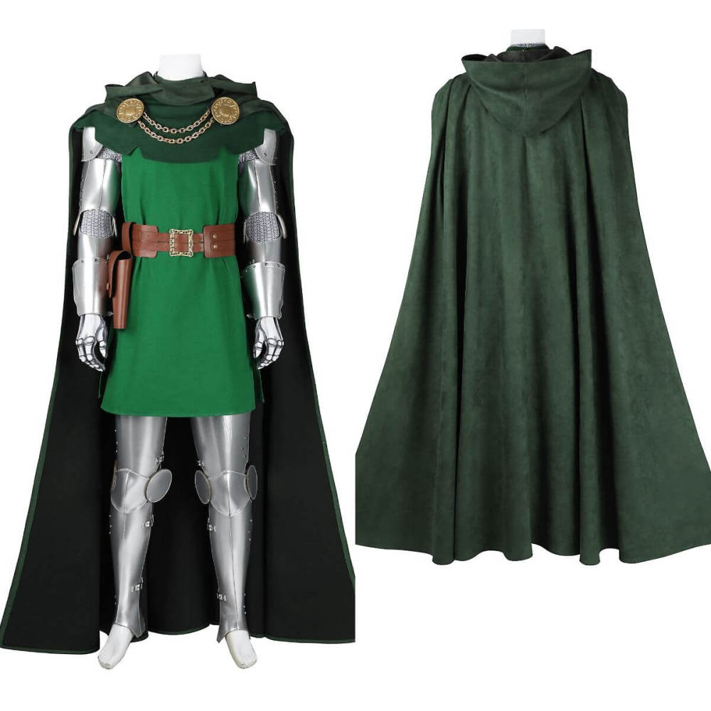 Fantastic Four Doctor Doom Cosplay Costume Top Level