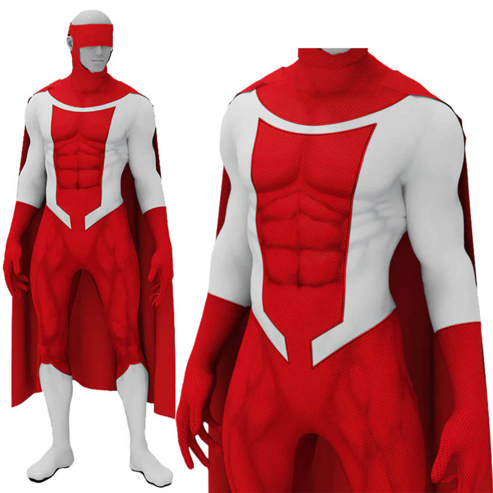 Invincible Omni Mark Cosplay Costume Printed Style
