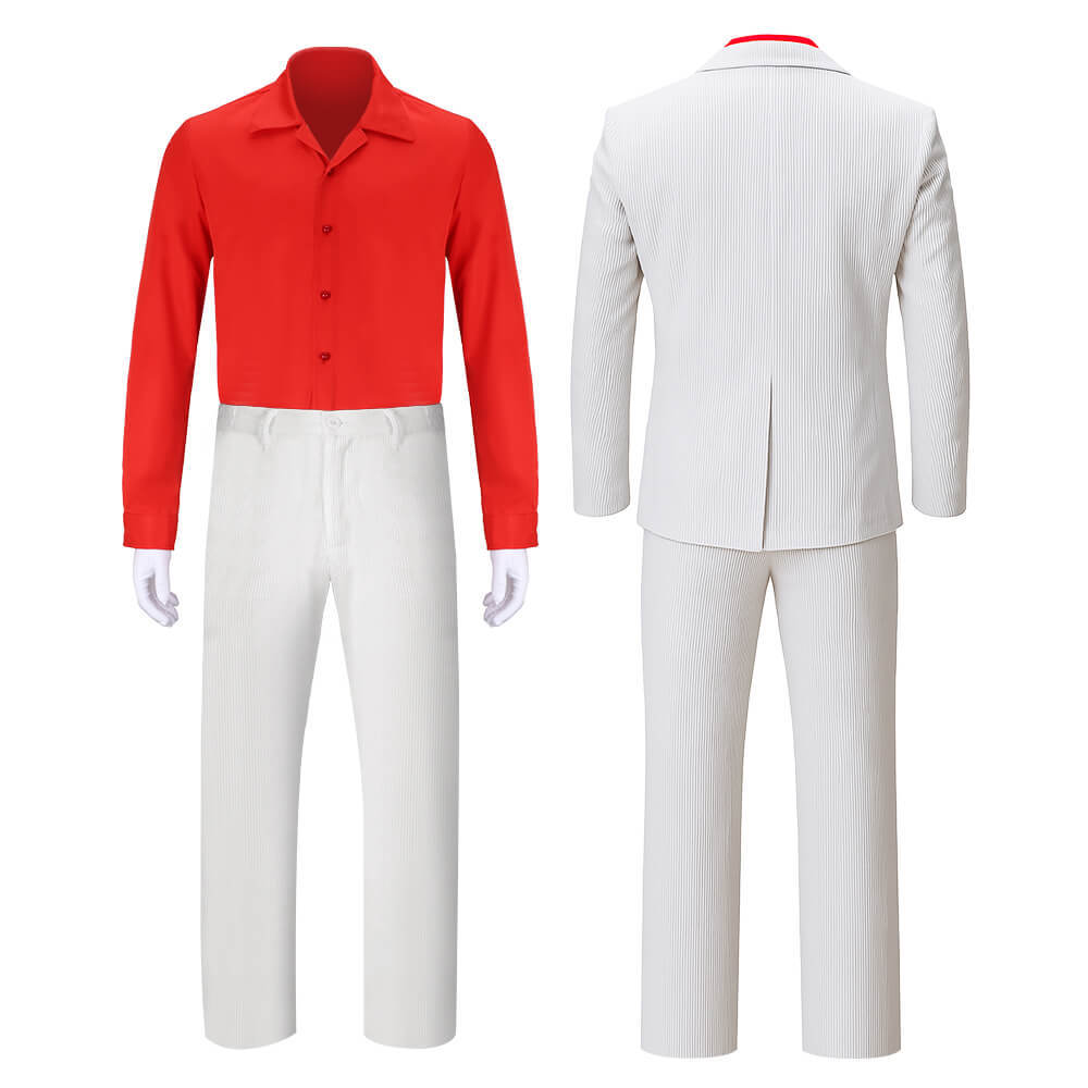 Scarface Tony Montana Cosplay Costume Hallowcos (M-XXL Ready to Ship）