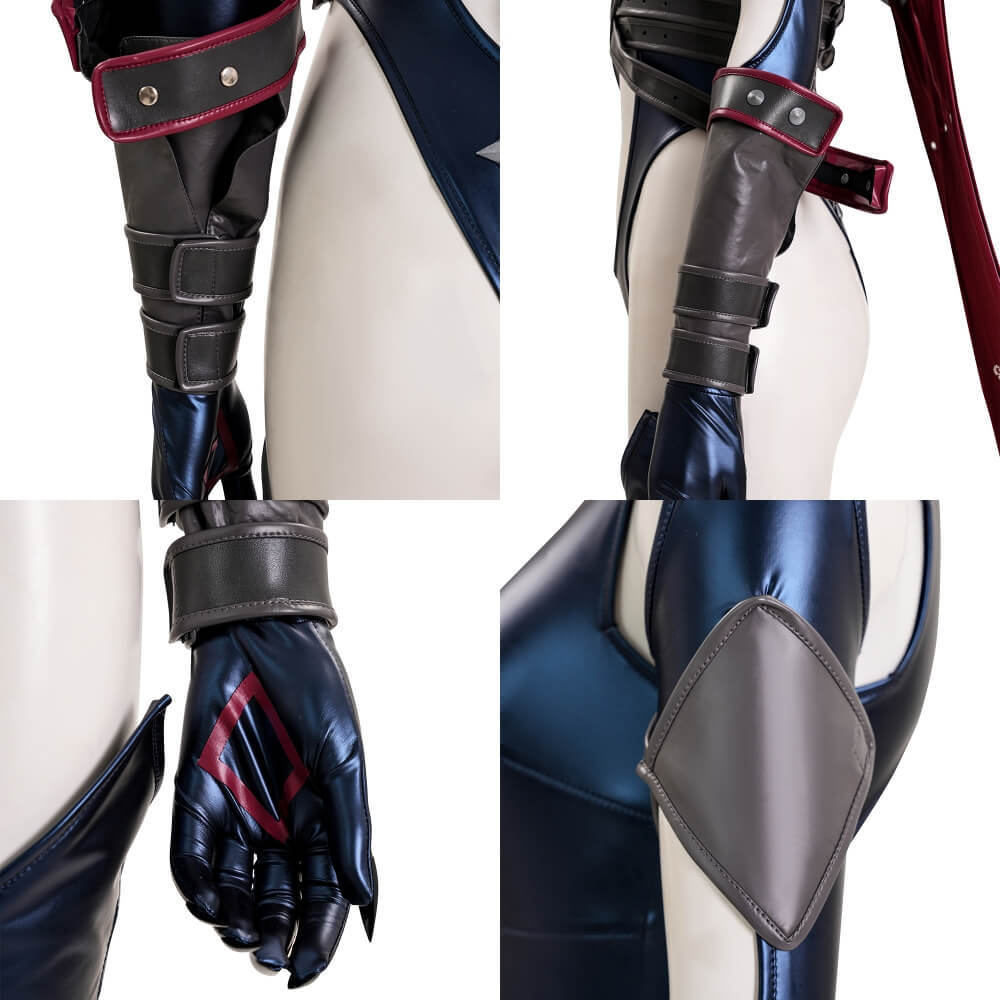 Rivals Invisible Woman Malice Skin Cosplay Costume Sue Storm