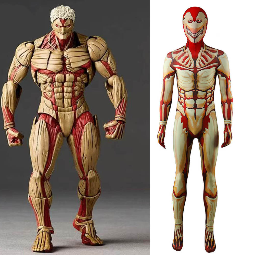The Armored Titan Bodysuit Cosplay Costume
