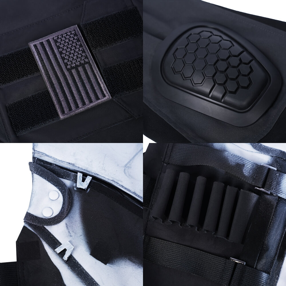 Daredevil: Born Again Punisher Cosplay Costume Frank Castle