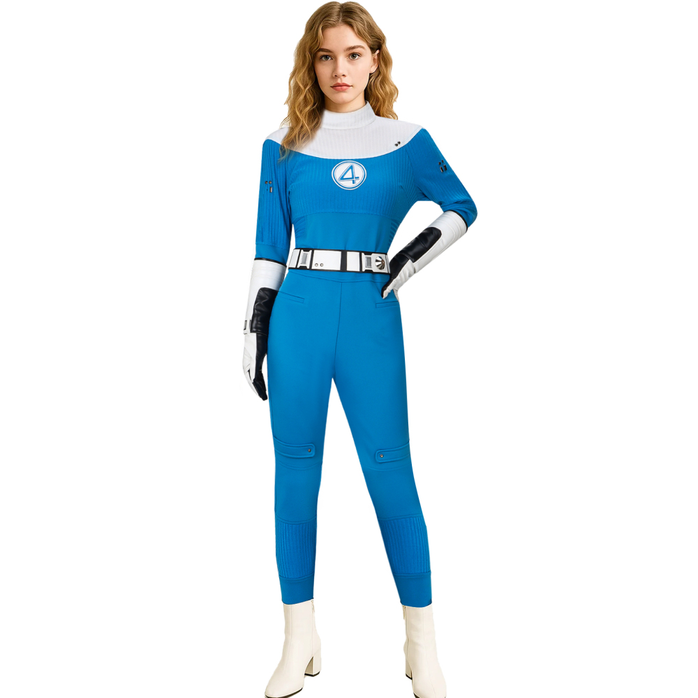 Invisible Woman Sue Storm Cosplay Costume The Fantastic Four First Steps
