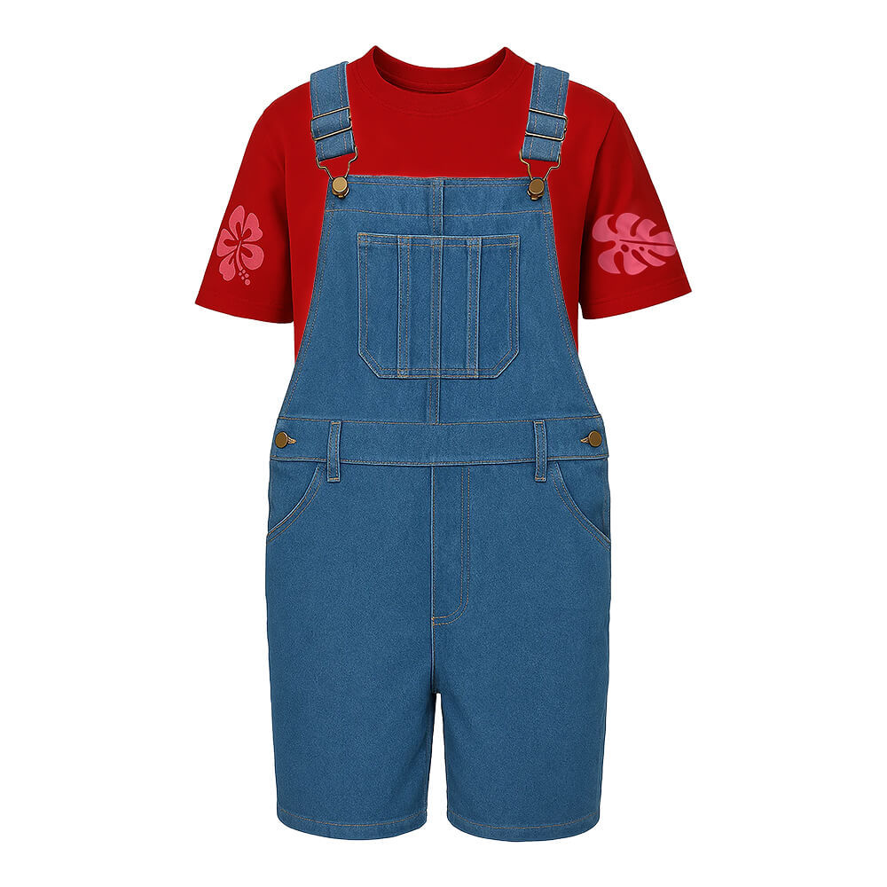 Kids Lilo & Stitch 2025 Lilo Cosplay Costume