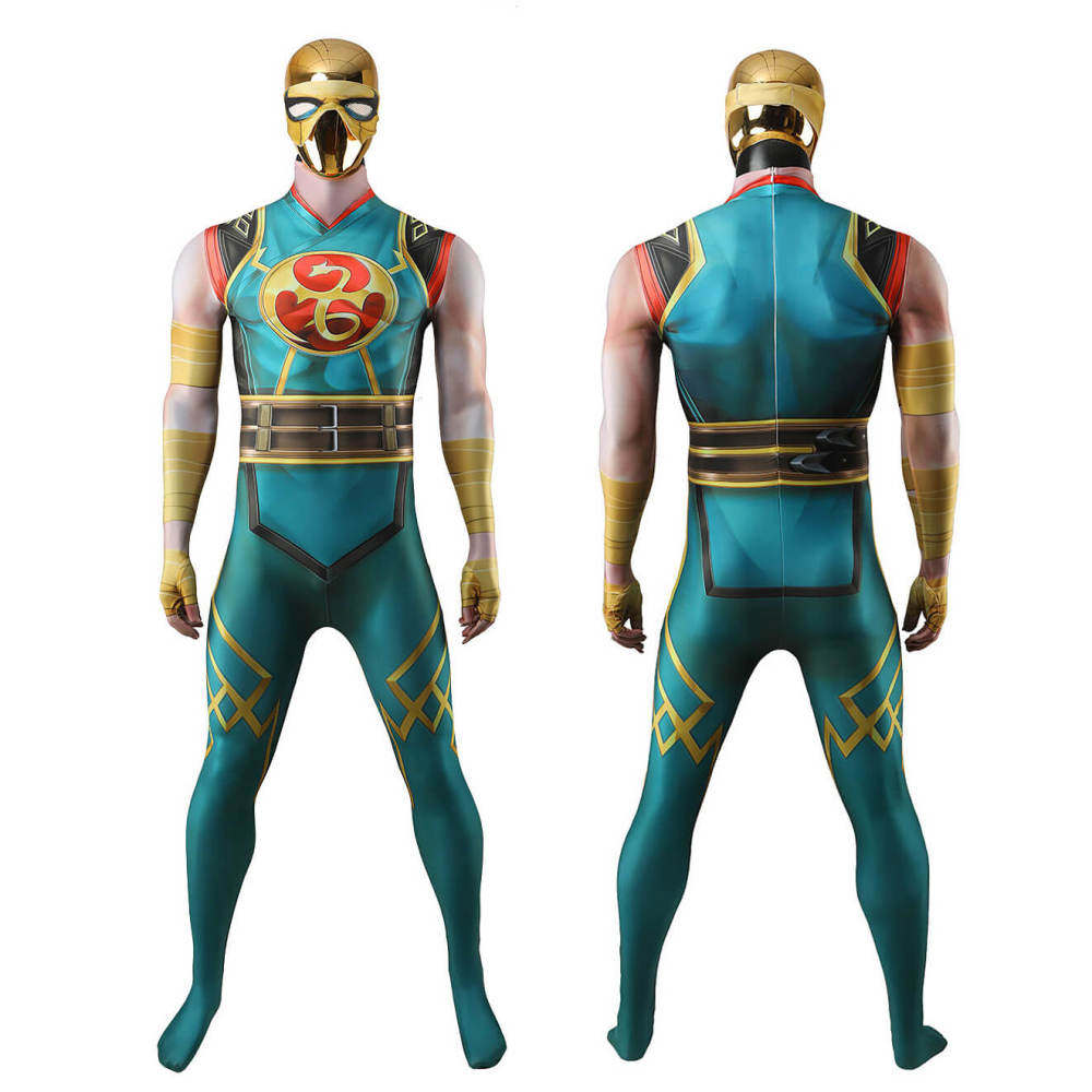 Rivals Iron Fist Cosplay Costume Printed Style