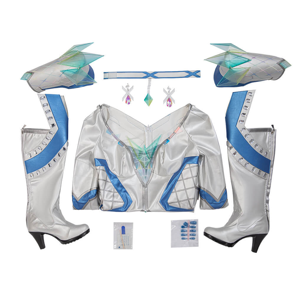 Rivals Emma Frost White Queen Cosplay Costume