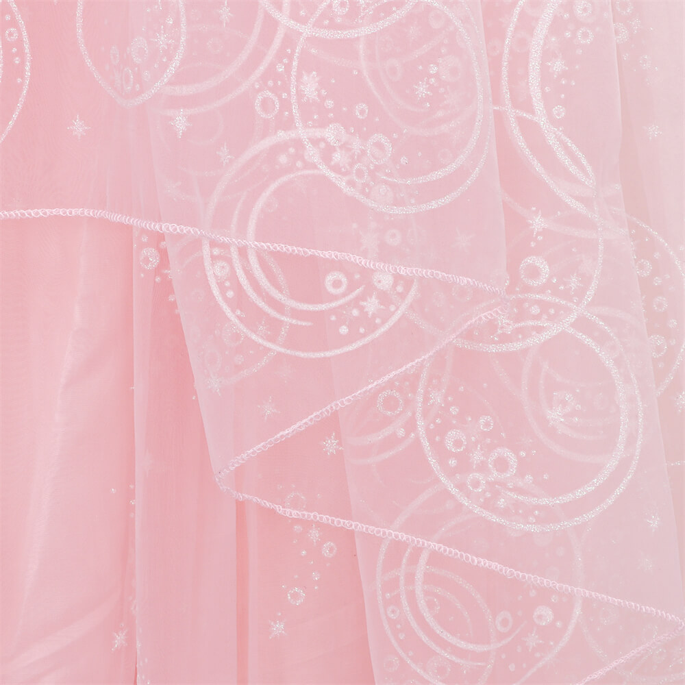 Wicked Glinda Pink Dress Cosplay Costume
