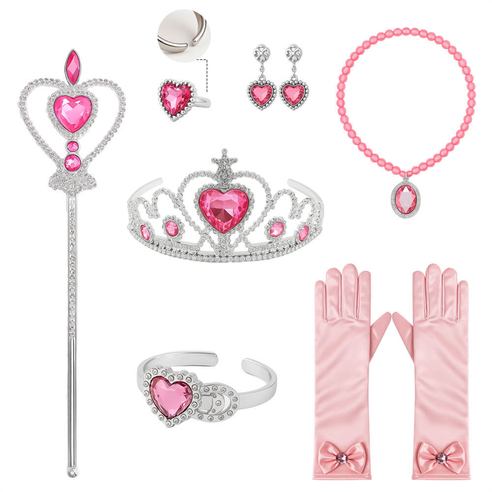 Wicked Glinda Pink Dress Cosplay Costume