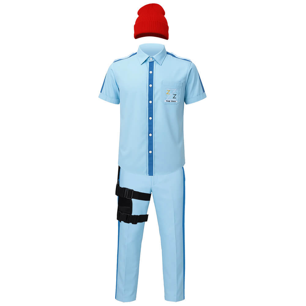 The Life Aquatic with Steve Zissou Crew Uniform Cosplay Costume