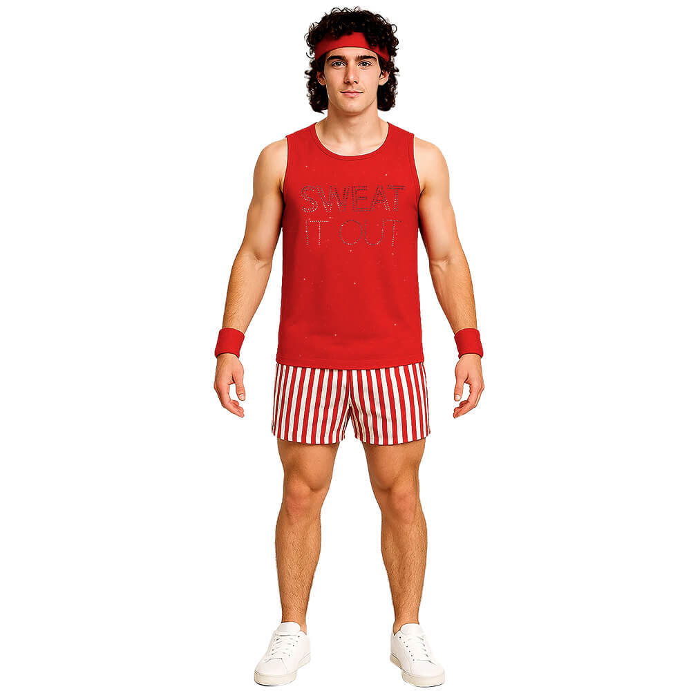 Richard Simmons Fitness Costume Sweat It Out