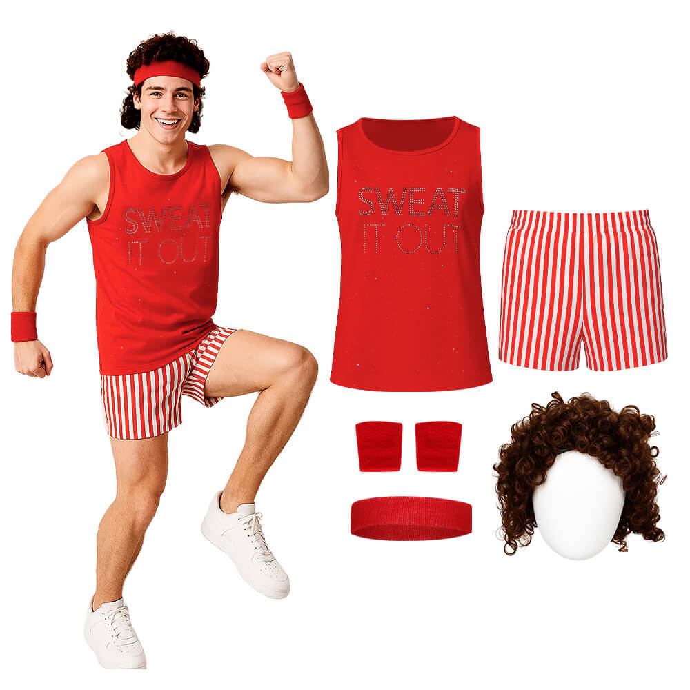 Richard Simmons Fitness Costume Sweat It Out